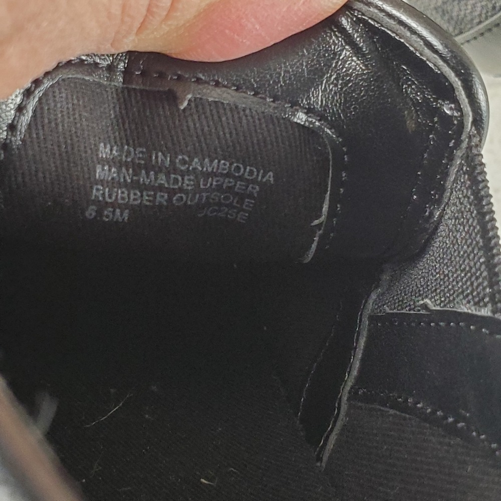 Michael Kors Keaton Womens Shoes Sz 6.5 M Black Signature Logo Slip On Sneakers - Picture 5 of 10